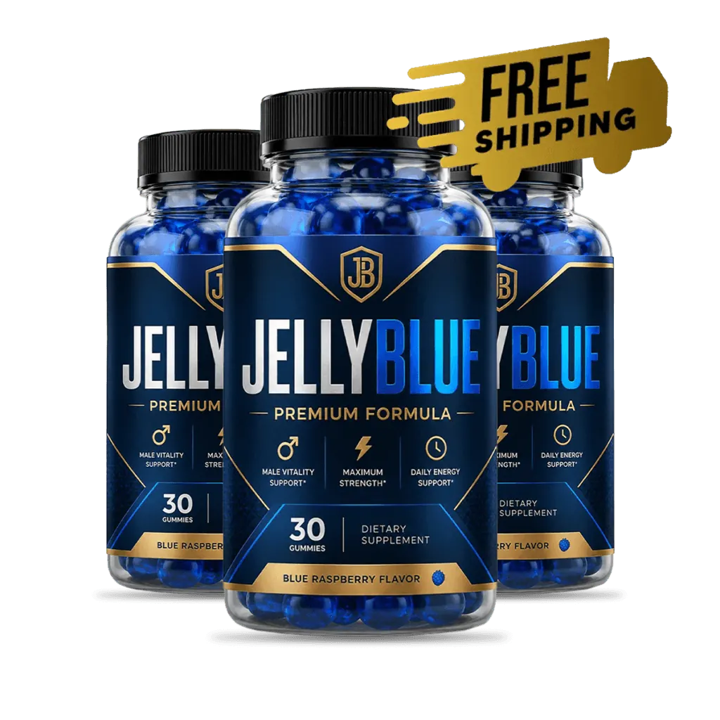 JellyBlue 3 bottle package