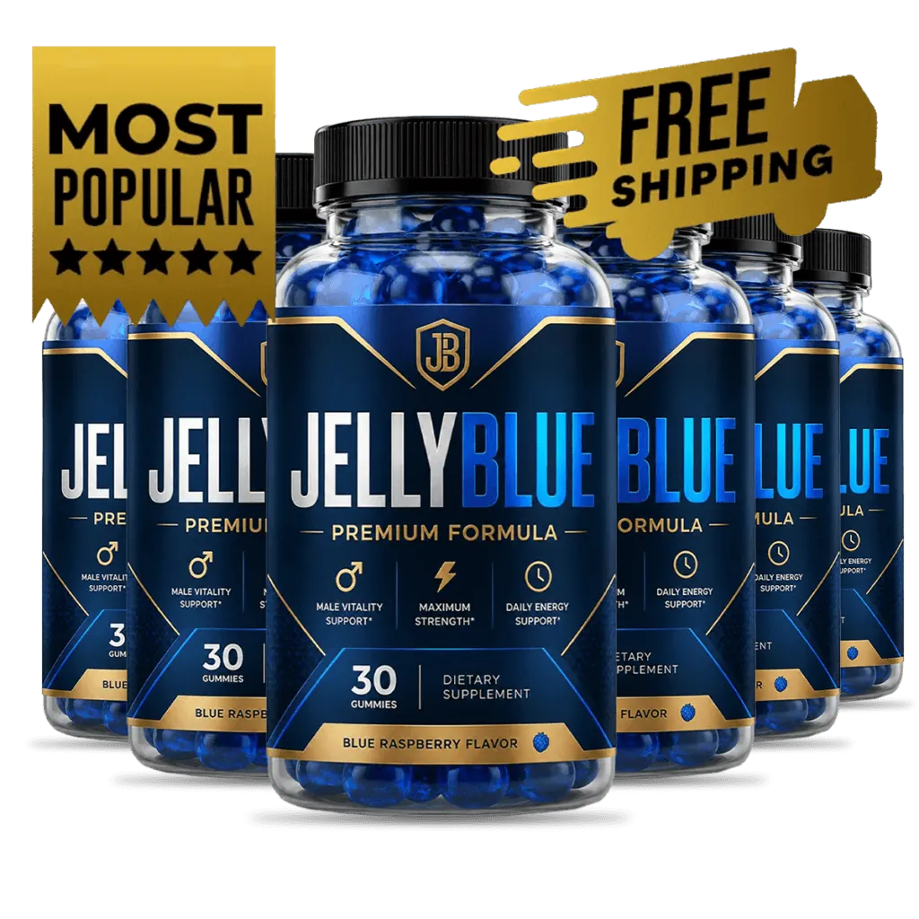 JellyBlue 6 bottle package